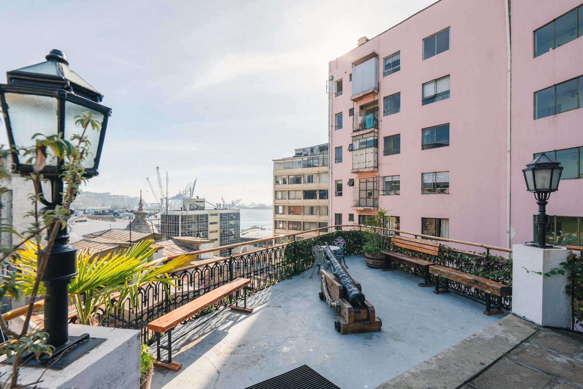 Ayca La Flora Hotel Boutique Valparaíso Zewnętrze zdjęcie